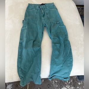 Lioness Women’s Teal Cargo Pants